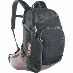EVOC Explorer Pro Rugzak - 26 L - Carbon Grey / Dusty Pink -Abus Shop evoc explorer pro 26l backpack carbon grey dusty pink 3 887528