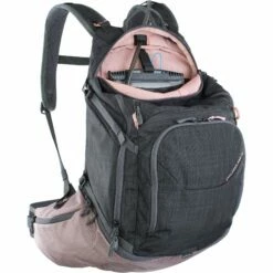 EVOC Explorer Pro Rugzak - 26 L - Carbon Grey / Dusty Pink -Abus Shop evoc explorer pro 26l backpack carbon grey dusty pink 4 887529