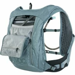 EVOC Hydro Pro 3L Backpack + 1.5L Hydration Bladder - Steel -Abus Shop evoc hydro pro 3l div 14 1089346