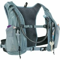 EVOC Hydro Pro 3L Backpack + 1.5L Hydration Bladder - Steel -Abus Shop evoc hydro pro 3l div 4 1089348