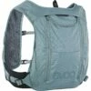 EVOC Hydro Pro 3L Backpack + 1.5L Hydration Bladder - Steel -Abus Shop evoc hydro pro 3l div 5 1089349
