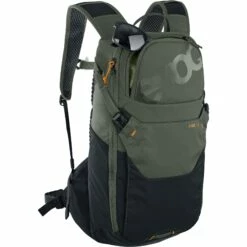 EVOC Ride 12L Backpack + 2L Hydration Bladder - Dark Olive -Abus Shop evoc ride 12 10 1340711 1