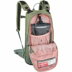 EVOC Stage Rugzak - 6 L - Light Olive / Olive -Abus Shop evoc stage 6l backpack light olive olive 5 887572