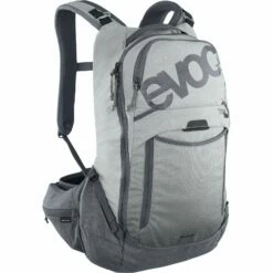 EVOC Trail Pro Protector Rugzak - 16 L - Stone/Carbon Grey