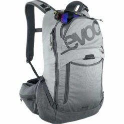 EVOC Trail Pro Protector Rugzak - 16 L - Stone/Carbon Grey -Abus Shop evoc trail pro 16 13 1343659