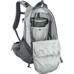 EVOC Trail Pro 26L Protector Backpack - Stone/Carbon Grey -Abus Shop evoc trail pro 26 16 1343705