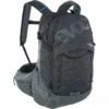 EVOC Trail Pro 26L Protector Backpack - Black/Carbon Grey -Abus Shop evoc trail pro 26l protector backpack black carbon grey 1 887356