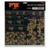 FOX CUSTOM Decal Kit For Fork & Rear Shock - Kashima -Abus Shop fox decal pack kashima1 1121019