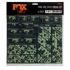 FOX CUSTOM Decal Kit For Fork & Rear Shock - Pistachio -Abus Shop fox decal pack pistachio 1121037