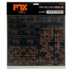 FOX CUSTOM Decal Kit For Fork & Rear Shock - Root Beer