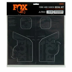 FOX CUSTOM Decal Kit For Fork & Rear Shock - Stealth Black