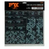 FOX CUSTOM Decal Kit For Fork & Rear Shock - Storm Blue -Abus Shop fox decal pack storm blue 1 1121060