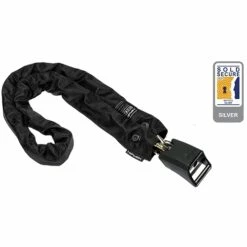 Hiplok Homie Chain Lock -120cm Length - All Black