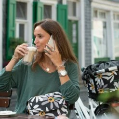 KLICKfix Bikebasket GT Uniklip - Fietsmand - Twist Blue -Abus Shop klickfix 0304rt 3 1430550 1