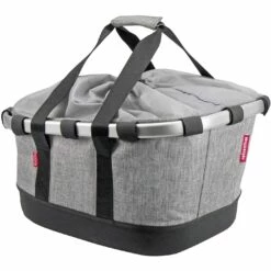 KLICKfix Bikebasket GT Uniklip 2 - Fietsmand - Twist Silver