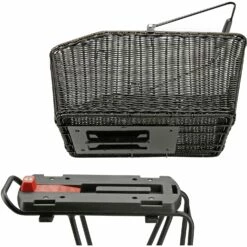 KLICKfix Structura GT Voor GTA-Adapter - Fietsmand - Zwart -Abus Shop klickfix 0315 10 1434659