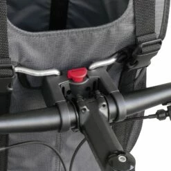 KLICKfix Doggy Shopper - Hondenfietsmand - Grijs/zwart -Abus Shop klickfix 0320gr 12 1432455