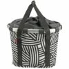 KLICKfix Bikebasket - Zebra -Abus Shop klickfix bikebasket bicycle basket zebra 1 997409