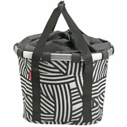 KLICKfix Bikebasket - Zebra
