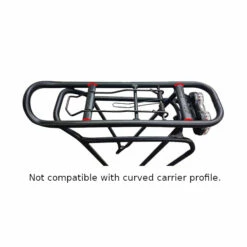 KLICKfix City Basket II Racktime 0314R - Black -Abus Shop not comapatible with curved carrier profile 1077304