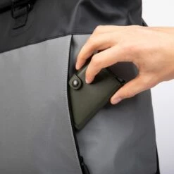 OAK25 Reflective Rolltop Backpack - Black -Abus Shop oak25 1322258