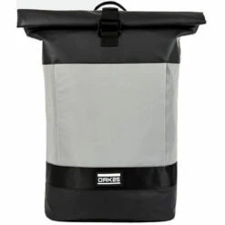 OAK25 Reflective Rolltop Backpack - Black