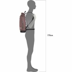 ORTLIEB Commuter-Daypack Urban 21L Backpack - Ash Rose -Abus Shop ortlieb commuter daypack urban 21 ash r4158 5 1126888