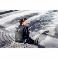 ORTLIEB Commuter-Daypack Urban 21L Backpack - Ash Rose -Abus Shop ortlieb commuter daypack urban 21 ash r4158 8 1126891