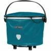 ORTLIEB Up-Town Rack City - Bagagedrager Fietsmand - 17.5L - Petrol -Abus Shop ortlieb up town rack city top lock bike basket petrol6 1008355