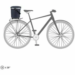 ORTLIEB Up-Town Rack Urban - Bagagedrager Fietsmand - 17.5L - Ink -Abus Shop ortlieb up town rack urban top lock bike basket ink5 1008492