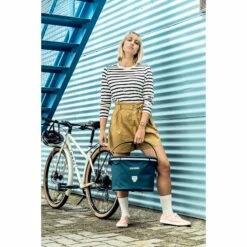 ORTLIEB Up-Town City - 17.5L Handlebar Basket - Lemon Sorbet -Abus Shop ortlieb uptown city lemon f79705 10 1128883