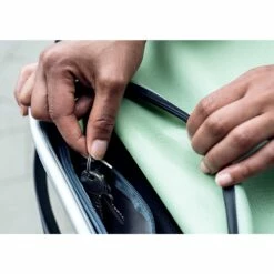 ORTLIEB Up-Town City - 17.5L Handlebar Basket - Lemon Sorbet -Abus Shop ortlieb uptown city lemon f79705 6 1128879