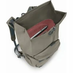 Osprey Metron Roll Top 22L Backpack - Tan Concrete -Abus Shop osprey metron rolltop 4 1256660