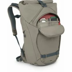 Osprey Metron Roll Top 22L Backpack - Tan Concrete -Abus Shop osprey metron rolltop 5 1256661