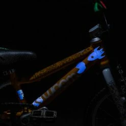 Rie:sel Design Re:flex Kids Reflecterende Sticker - Rascal Blue -Abus Shop riesel design reflex kids reflective frame sticker set forms blue 12 1448225 2