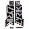RockShox Decal Kit For 27.5/29" Lyrik Ultimate - Gloss Polar Foil For High Gloss Black (2021) -Abus Shop rockshox decal kit for 275 29 lyrik ultimate gloss polar foil for high gloss black 1363080