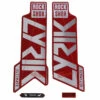 RockShox Decal Kit For 27.5/29" Lyrik Ultimate - Gloss Polar Foil For Red (2021) -Abus Shop rockshox decal kit for 275 29 lyrik ultimate gloss polar foil for red 1363098