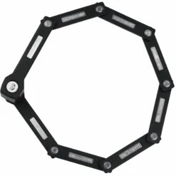 Trelock FS 280/80 TWO.GO Folding Lock - Black -Abus Shop trelock fs 280 80 two go zf 280 x move folding lock 1 1096920