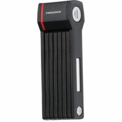 Trelock FS 280/80 TWO.GO Folding Lock - Black -Abus Shop trelock fs 280 80 two go zf 280 x move folding lock 8 1096927