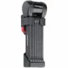 Trelock FS 580 Toro X-Press Folding Lock - Black -Abus Shop trelock fs 580 90 toro zf 580 x press folding lock 1 1097135