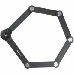 Trelock FS 580 Toro X-Press Folding Lock - Black -Abus Shop trelock fs 580 90 toro zf 580 x press folding lock 8 1097142