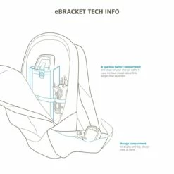 Vaude EBracket 28 Rugzak - Zwart -Abus Shop vaude ebracket 28 backpack black 4 1086864