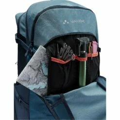 Vaude Bike Alpin 24+4 Dames Rugzak - Blue Grey -Abus Shop vaude womens bike alpin 24plus4 backpack blue grey 3 1360067