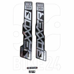 RockShox Decal Kit BOXXER SELECT+ / BOXXER ULTIMATE -Abus Shop wm rockshox decal kit boxxer select ultimate polar foil for gloss black 913230