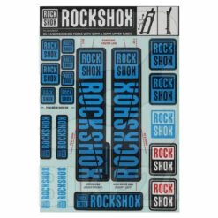 RockShox Decal Kit 30/32mm Stanchions - SID/Reba/Revelation (pre MY 2018)/Sektor /Recon/XC32/30 Gold/30 Silver/XC30 -Abus Shop wm rockshox decalkit 30 32mm stanchions sid reba revelation blue 918192